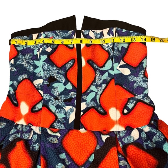 Peter Pilotto X Target - Limited Edition Bright Bold Graphic Strapless Dress - Picture 9 of 16